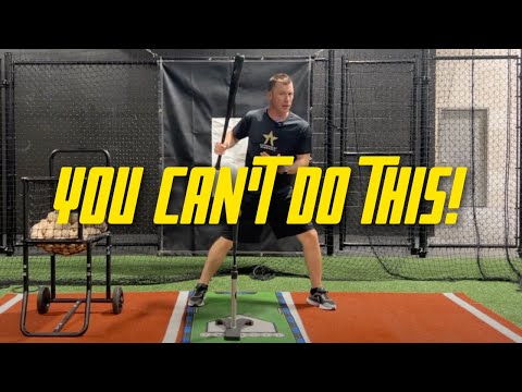 You CAN'T Do This With Your Stride! [Baseball Hitting Tips]