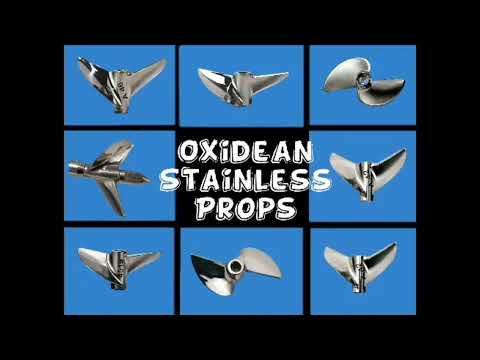 Oxidean Marine Stainless Propellers for rc boats
