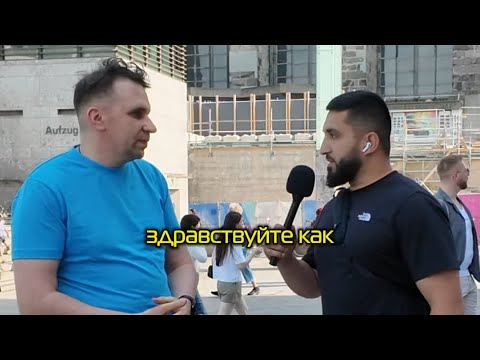 Interview with a Man from Ukraine | Russian or Ukrainian?