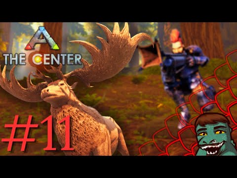Megaloceros Taming in The REDWOODS! | ARK: Survival Evolved [The Center EP 11]