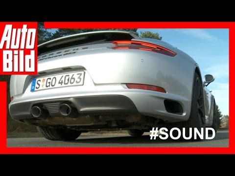 Porsche 911 GTS Sound (2017) - So klingt der Boxer im GTS