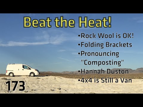 Episode 173: Beat the HEAT, Rock Wool is OK, Folding Brackets, Hannah Dustin, PRONUNCIATION