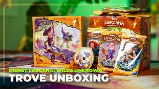 THIS IS DEFINITELY WORTH GETTING! - Disney Lorcana Unboxing (Wilds Unknown Trove)