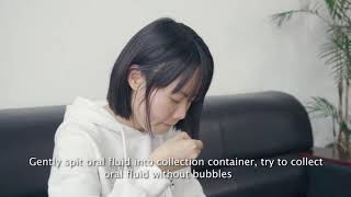 DEEPBLUE COVID-19 Antigen Self Testing Video_Saliva