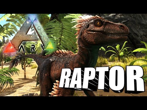 Taming A Raptor | Ark Survival Evolved | The Island