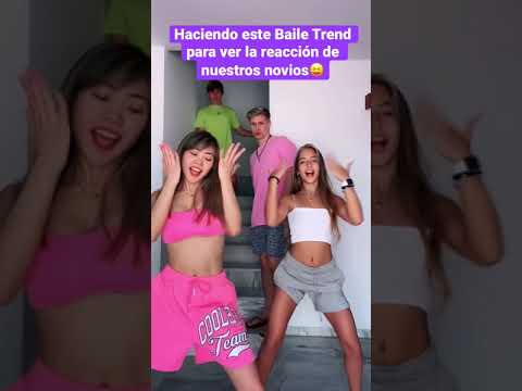 Baile TREND de TikTok con Ariann Music y Cesar Abril😝 Se esperaban esa reaccion?😱 #Shorts