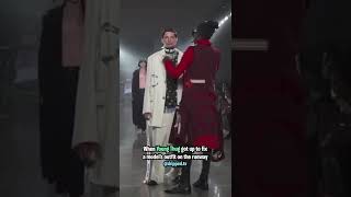 Young Thug Stops Model on the Runway to Fix His Outfit