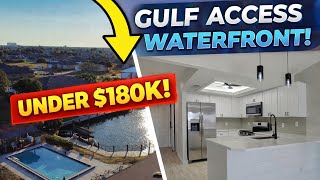 Under $180,000 REMODELED Gulf Access Condo w/ Pool! (Cape Coral, FL Real Estate Tour)