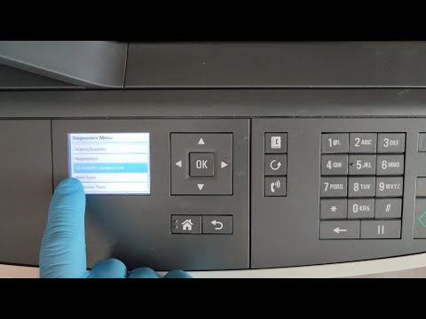 HOW TO CALIBRATE THE SCANNER OF LEXMARK MX317, SCANNER CALIBRATION