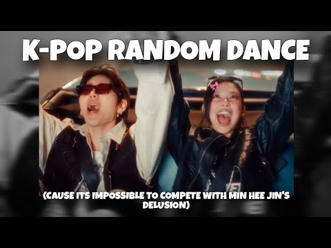 K-POP RANDOM DANCE (cause it's impossible to compete with min hee jin's delusion) 🎀🪐☁️ || Lemon Jen