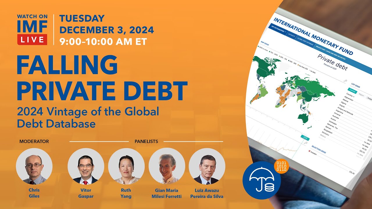 Falling Private Debt: 2024 Global Debt Database