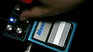 Video thumbnail for Maxon SM9 Pro + Super Metal distortion pedal demo by joemiracle220