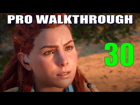 Horizon Zero Dawn WALKTHROUGH VERY HARD Part 30: Lancehorn Heart Farming