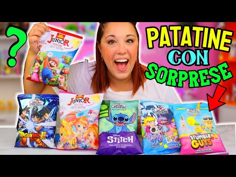 Apro PATATINE MISTERIOSE con SORPRESE