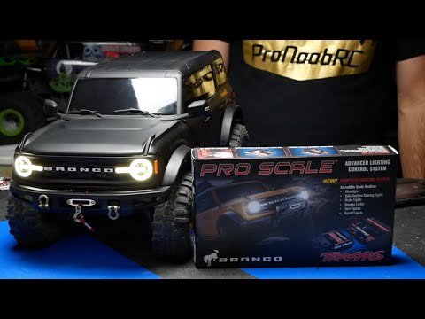 TRAXXAS PRO SCALE ADVANCED LIGHTING CONTROL SYSTEM: 2021 Ford Bronco Install