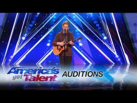Americas Got Talent 2017--  Chase Goehring Singer Songwriter Is Next Ed Sheeran Full Audition S12E02
