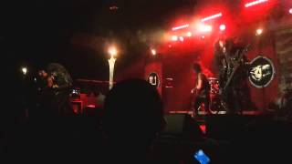 Watain - Night Vision + De Profundis live, Costa Rica (2014)