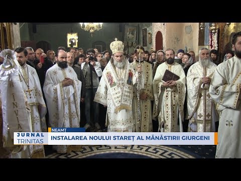 Instalarea noului stareț al Mănăstirii Giurgeni