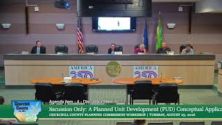 Churchill County Planning Commission | Tuesday, August 25, 2026
