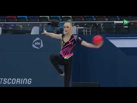 Viktoriia Onopriienko Ball Qual 30,050 - World Cup Baku 2023