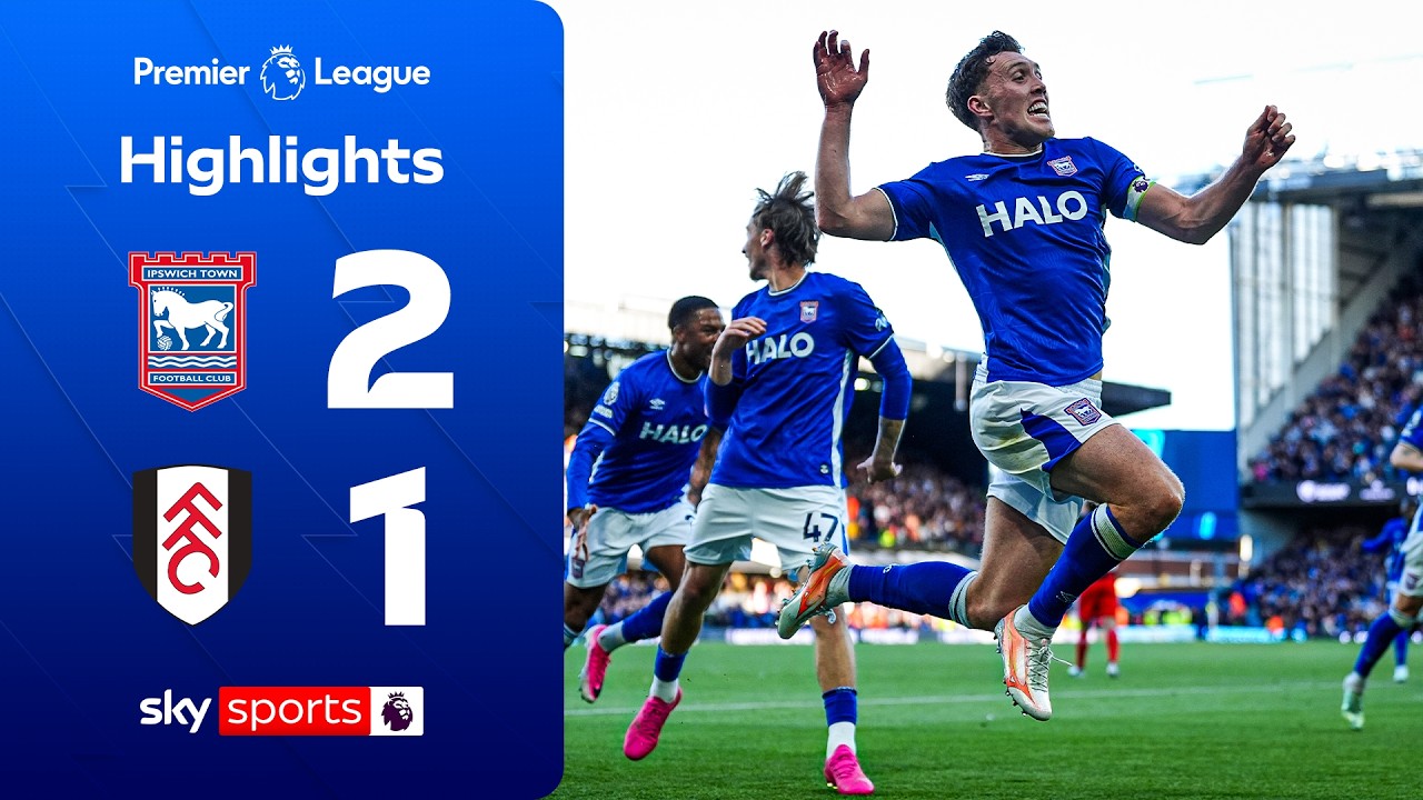Tractor Boys stage LATE comeback 💪 | Ipswich 2-1 Fulham | Premier League Highlights