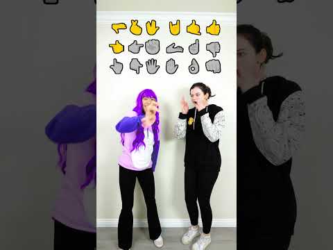 HAND CHALLENGE! 😂 #shorts *LANKYBOX SISTERS*