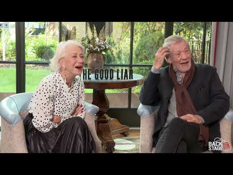 A GOOD LIAR Interview: Helen Mirren & Ian McKellen