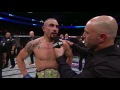 UFC 213: Robert Whittaker & Michael Bisping Exchange Words In The Octagon