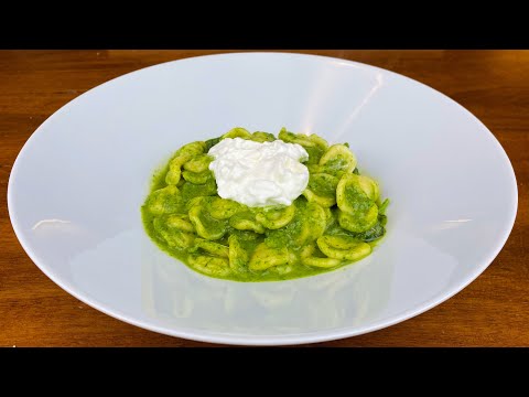 ORECCHIETTE CIME DI RAPA E BURRATA |ricetta veloce