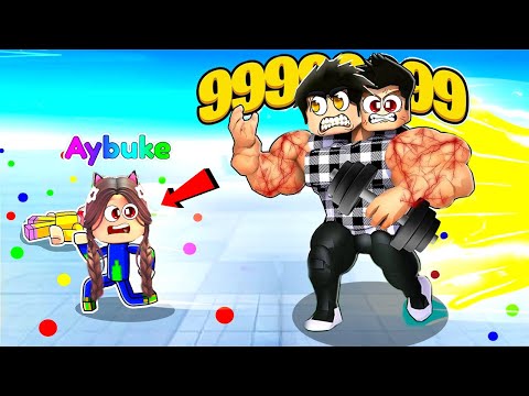 En Güçlü Ben Oldum! Bu Sefer Herkesi Yedim 😂 ROBLOX