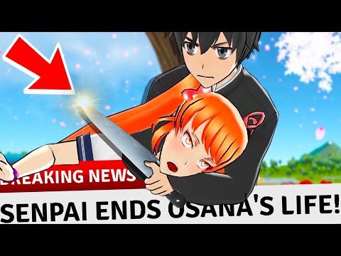 HELPING SENPAI END OSANA after her CONFESSION! the BEST Yandere Simulator Ending