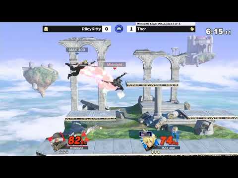 TSL 210 SSBU Winners Semis - RileyKitty (Sheik) vs Thor (Cloud)