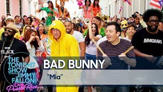 Bad Bunny and Jimmy Perform &quot;MIA&quot; on the Streets of Old San Juan