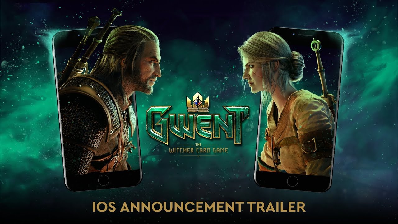 GWENT: The Witcher Card Game | iOS Announcement Trailer - YouTube