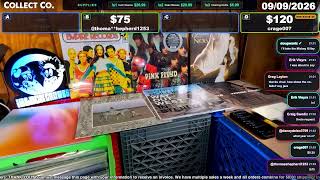LIVE Vinyl Record Sale (Wednesday, 09/09/2026)