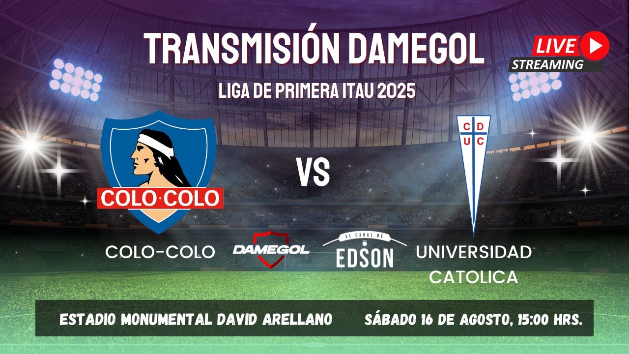 🔴VIVO🔴 [[COLO-COLO]] 🆚 Universidad Católica | Transmisión online | Liga Chilena