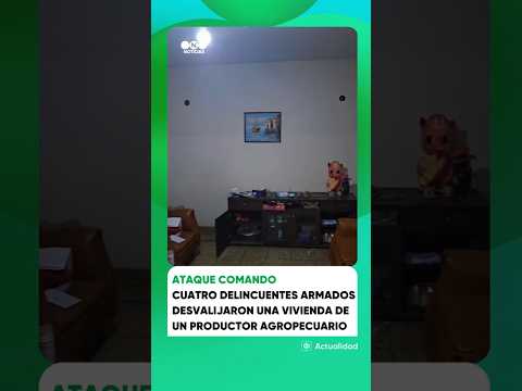 Violento robo a un productor agropecuario en Colonia Tirolesa