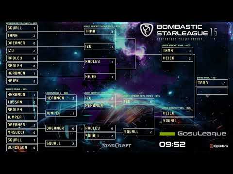 BSL15 GosuLeague - LB Finals & Grand Finals - Fathertoss (Tama), Hejek & SquaLL - Who will be the 🥇?