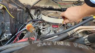 Fine tuning Edelbrock carburetor on 73-87 Chevy C/10 square body Small Block