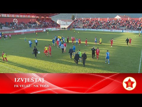 Izvještaj: Prva liga FBiH / 20. kolo / FK Velež - NK TOŠK  5:3