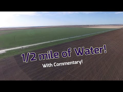 1/2 mile long Irrigation Pivot! And I talk about the pivot in this one!