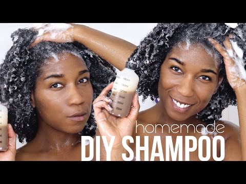 DIY Homemade Natural Shampoo With African Black Soap |...