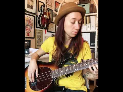 Funk groove study bass