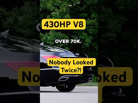 Thumbnail for Nobody Talks About This 430HP V8 Sleeper… Equus Is Different #hyundaigenesis #v8 #unfiltereddrifter by Car