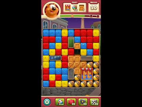 Toon Blast Level 6255 - NO BOOSTERS 🐻🐺🐱 | SKILLGAMING ✔️