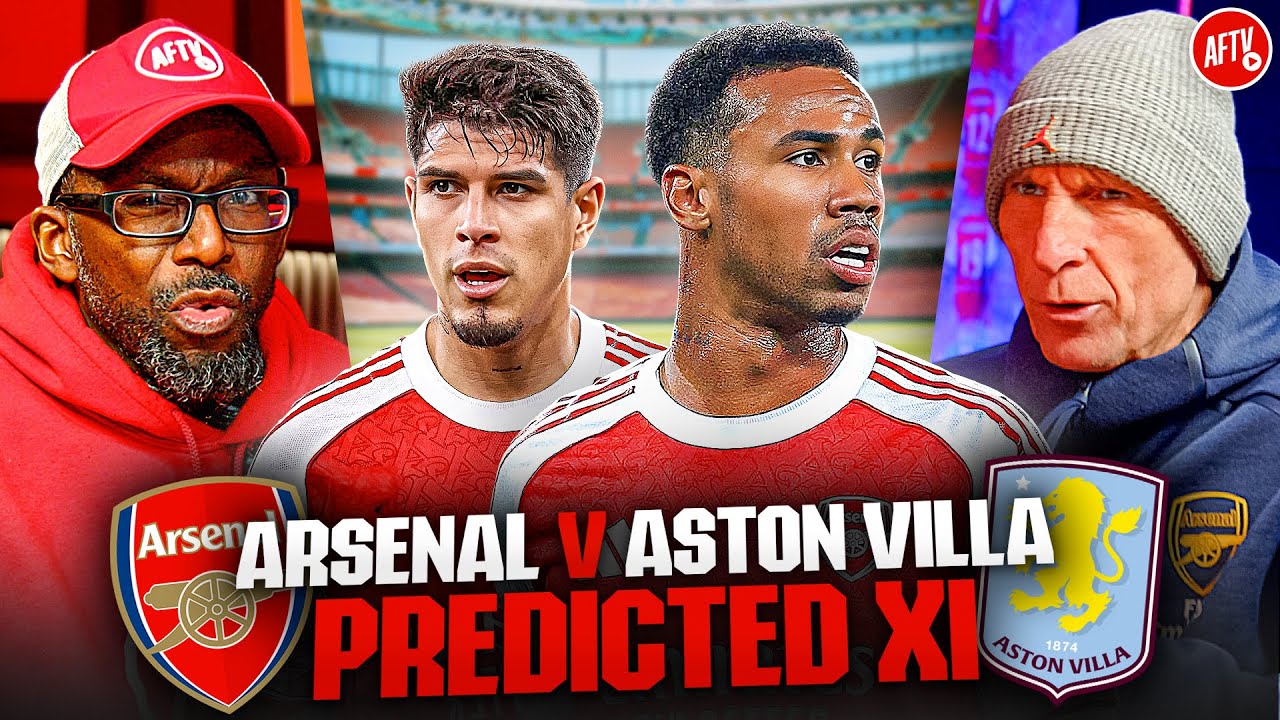 Injury-Hit Defence & Gyökeres or Jesus Up Front?! | Predicted XI | Arsenal vs Aston Villa