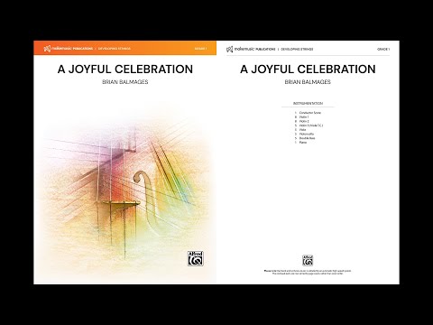 A Joyful Celebration, by Brian Balmages