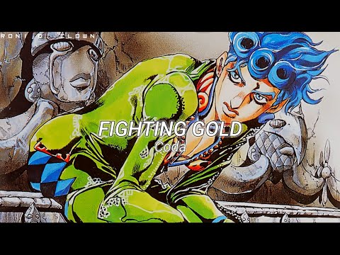 JoJo's Bizarre Adventure Opening 8 - Fighting Gold Lyrics