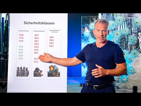 Sicherheitsglas: Alle 3 Klassen erklärt (Einbruch, Schuss, Explosion)