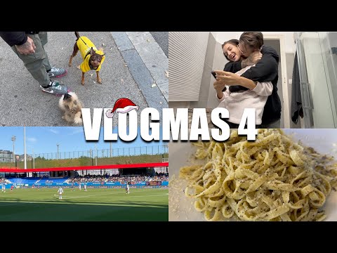 VEO UN PARTIDO DE FÚTBOL POR PRIMERA VEZ🥵 Vlogmas 4